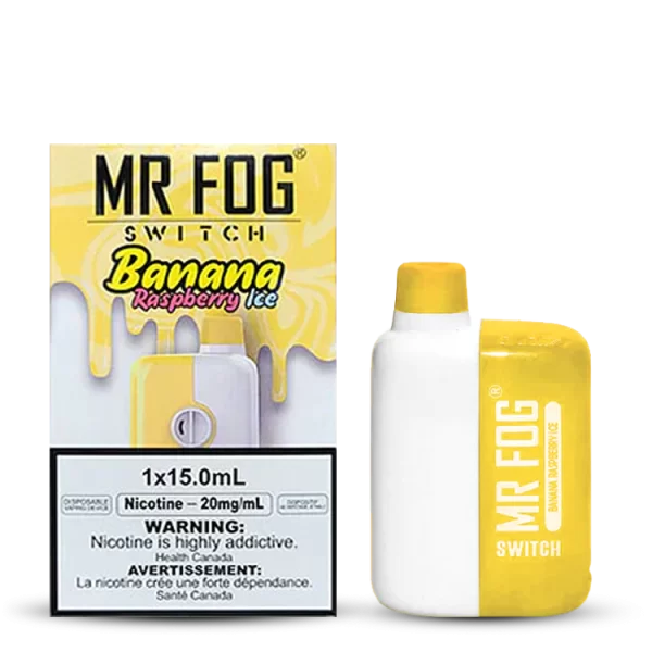 MR FOG SWITCH – BANANA RASPBERRY ICE – Up In Sky Cannabis & Tobacconist