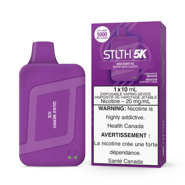 STLTH 5K – QUAD BERRY ICE – Up In Sky Cannabis & Tobacconist