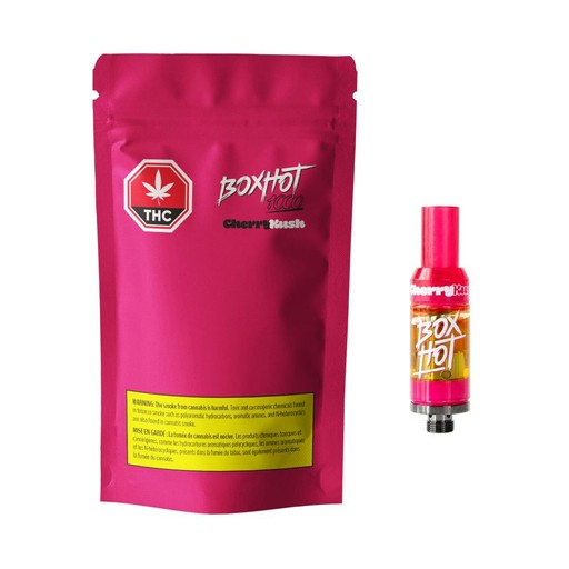 BOXHOT - CHERRY KUSH 1.2G VAPE CART INDICA