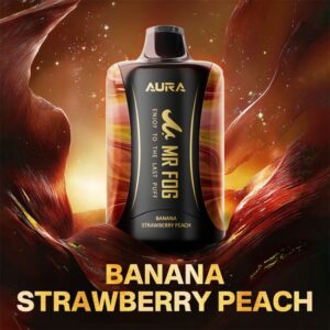 Mr Fog Aura 60K – Banana Strawberry Peach
