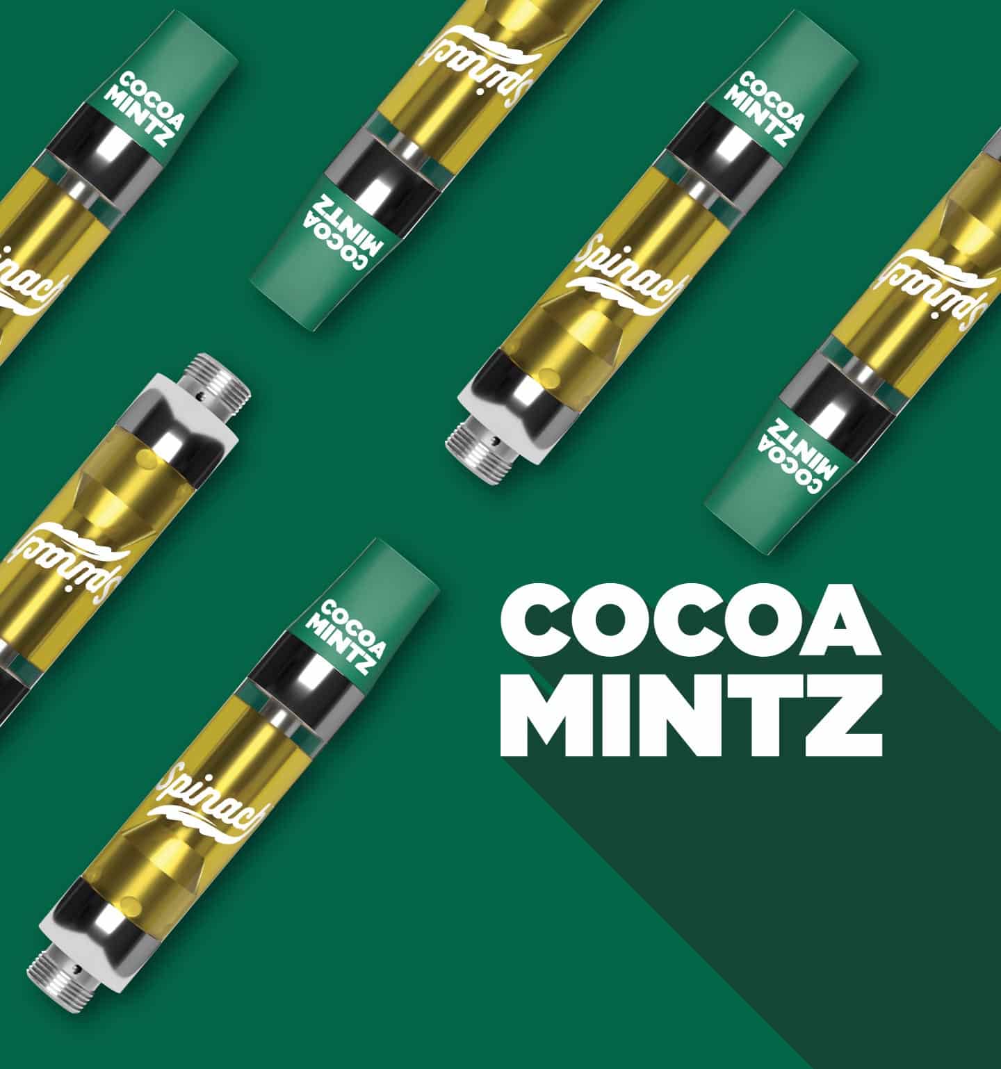 SPINACH - COCA MINTZ 1G VAPE CART HYBRID