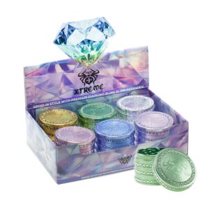 Xtreme -4 Part Aluminum Alloy Diamond Blink Grinder