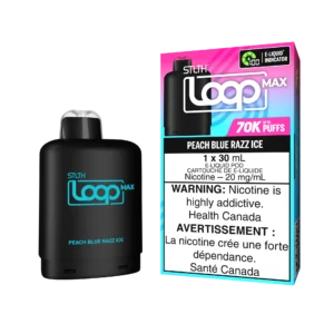 STLTH LOOP MAX POD - Peach Blue Razz Ice 70k