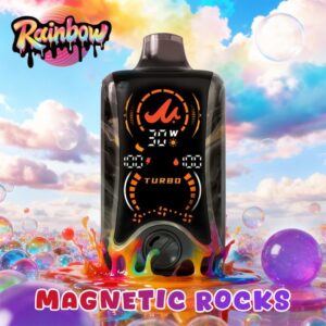 MR FOG AURA - Rainbow Steezy Magnetic Rocks 60K