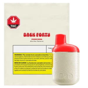 BACK FORTY - PUNCH BOWL 0.95G SATIVA THC DISPOSABLE VAPE