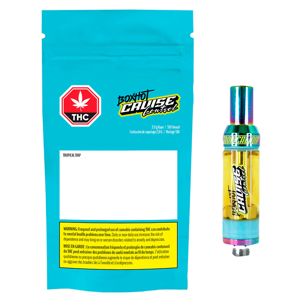 BOXHOT - CRUISE CONTRL TROPICAL TRIP 2G VAPE CART HYBRID