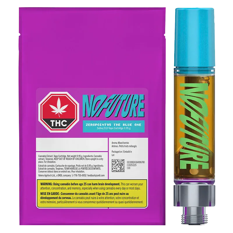 NO FUTURE - THE BLUE ONE 510 VAPE CART 0.95G SATIVA