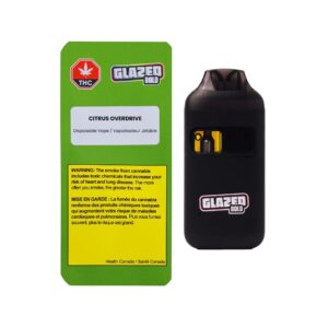 BOLD GLAZED - CITRUS OVERDRIVE LIQ DIAMONS 1G HYBRID DISPOSABLE VAPE