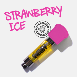 SUPER TOAST - STRAWBERRY ICE LIQ DMNDS VAPE CART 1G SATIVA